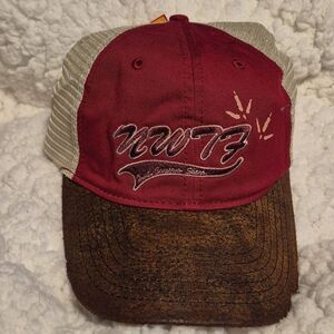 NWTF Turkey Dark Red Faux Suede Sliderback Hat - New